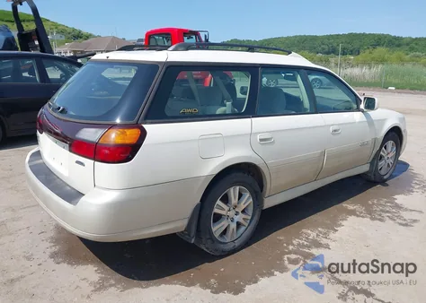 2004 Subaru Outback H6-3.0 W/35Th Anniversary Edition из США, поврежденный, VIN 4S3BH815647635442
